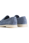 Suede penny loafer with rubber sole - MONTEZEMOLO