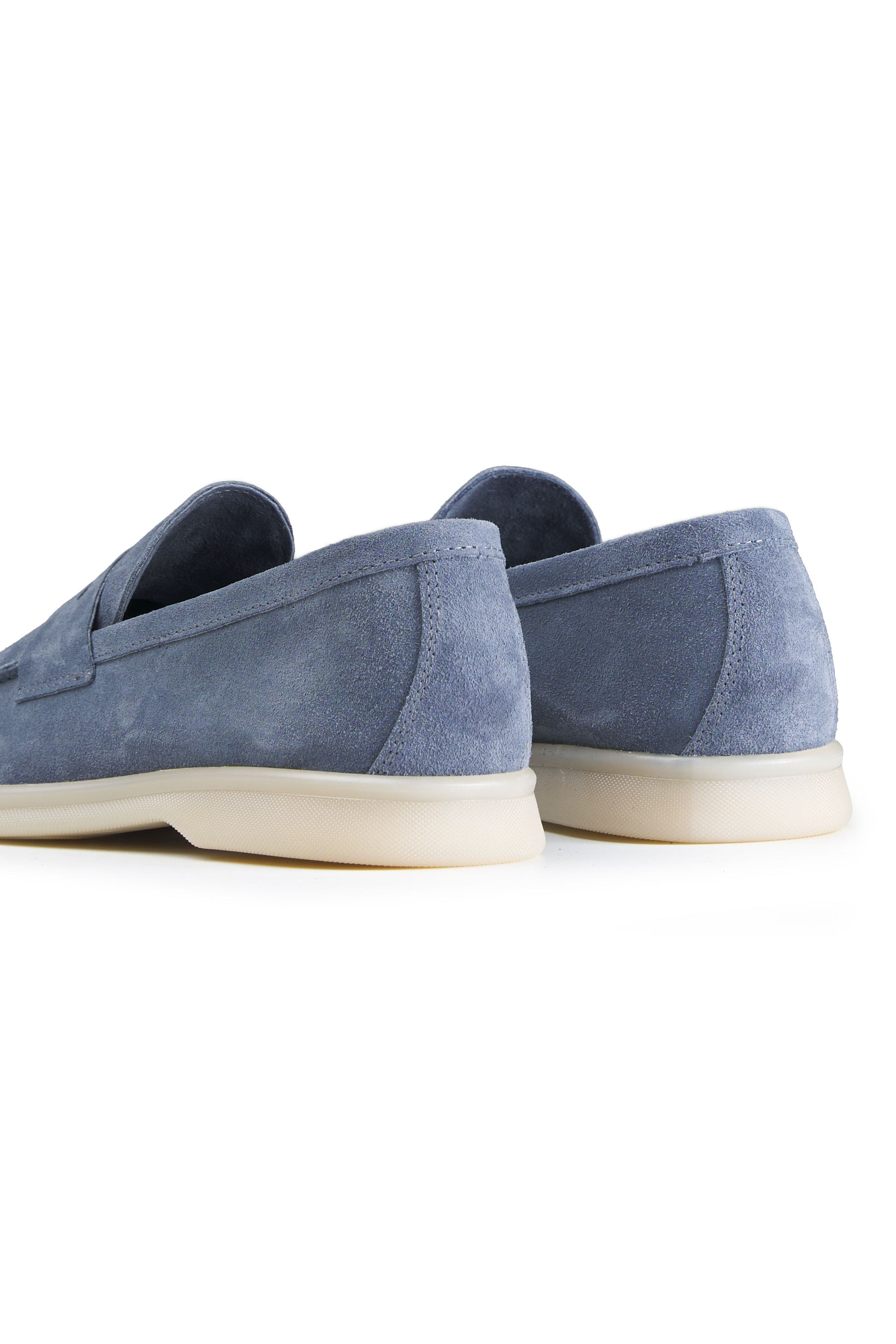 Suede penny loafer with rubber sole - MONTEZEMOLO