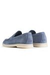 Suede penny loafer with rubber sole - MONTEZEMOLO