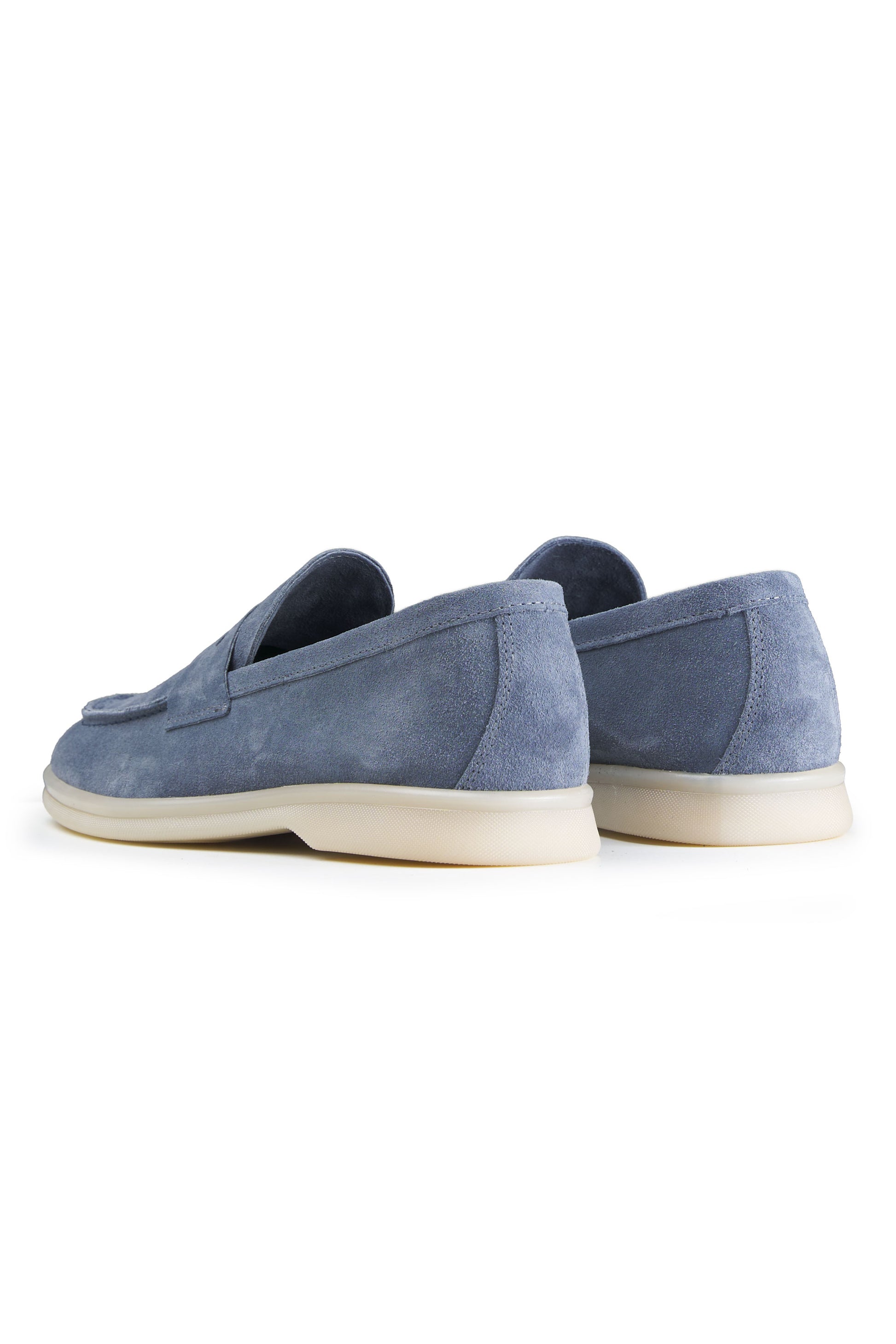 Suede penny loafer with rubber sole - MONTEZEMOLO