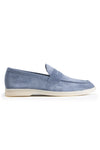 Suede penny loafer with rubber sole - MONTEZEMOLO