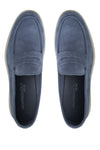 Suede penny loafer with rubber sole - MONTEZEMOLO
