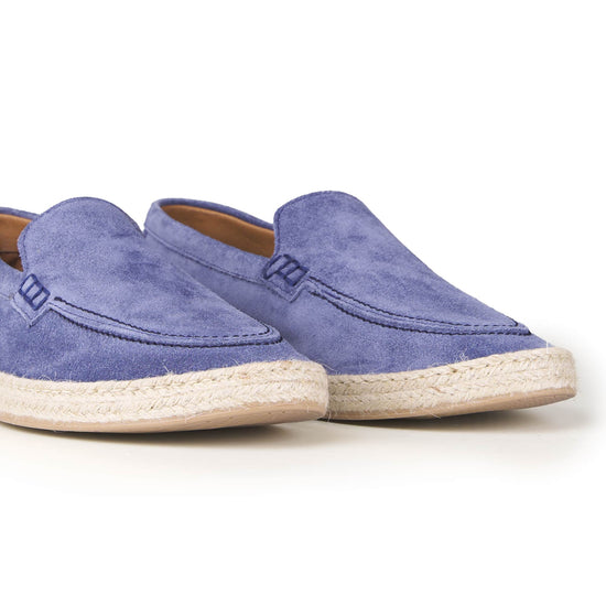 Suede Espadrille-Style Loafer - MONTEZEMOLO