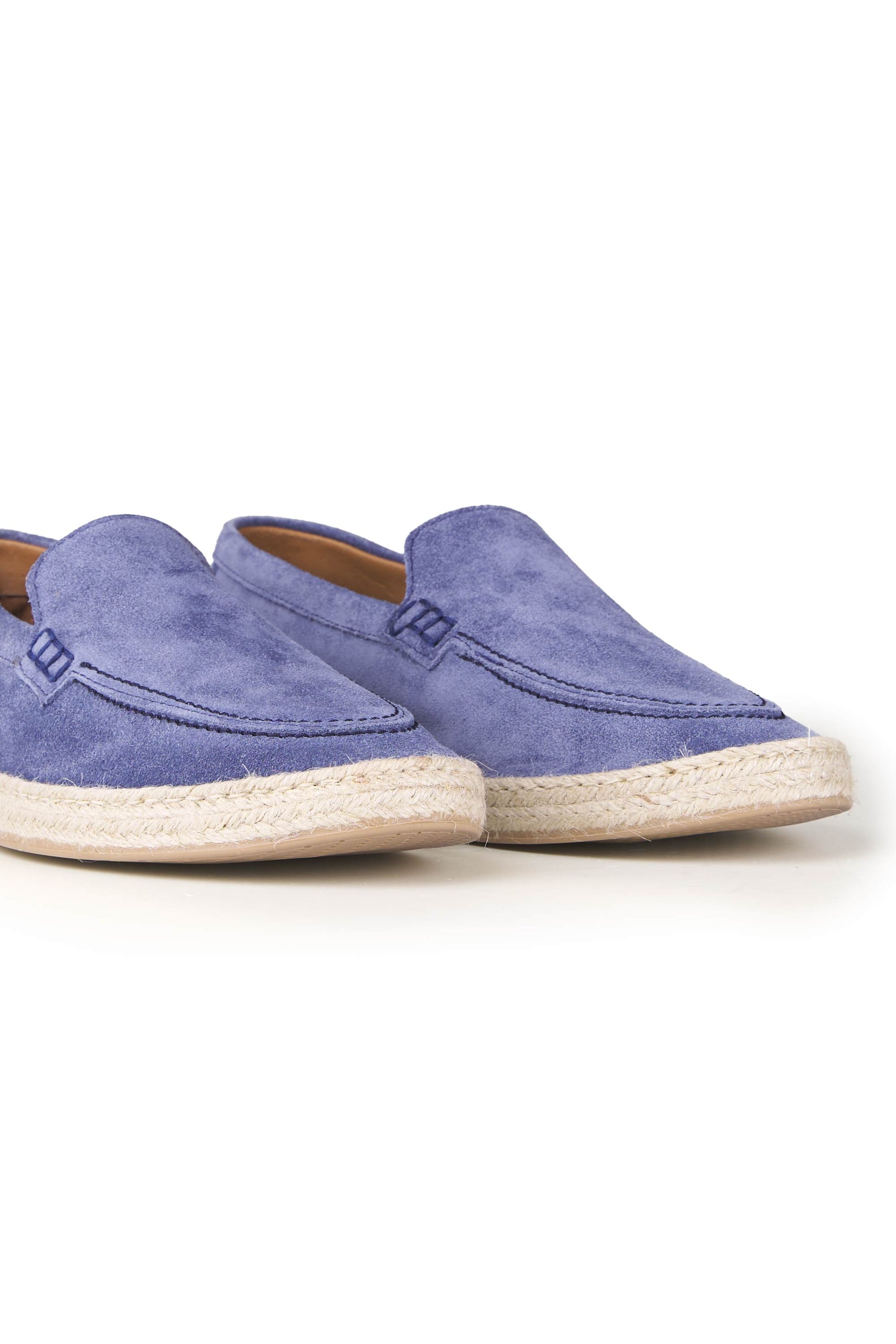 Suede Espadrille-Style Loafer - MONTEZEMOLO