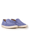 Suede Espadrille-Style Loafer - MONTEZEMOLO