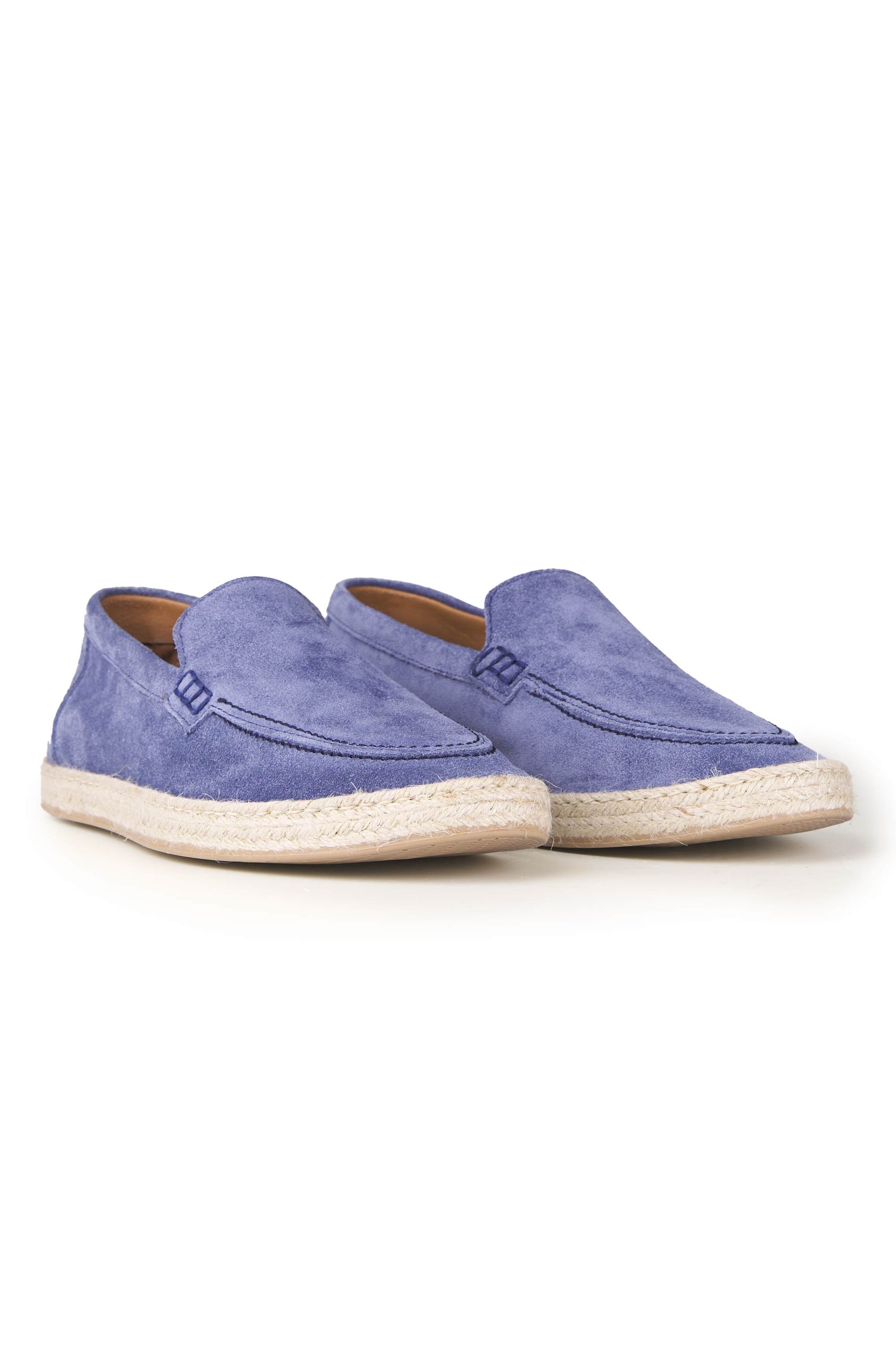 Suede Espadrille-Style Loafer - MONTEZEMOLO