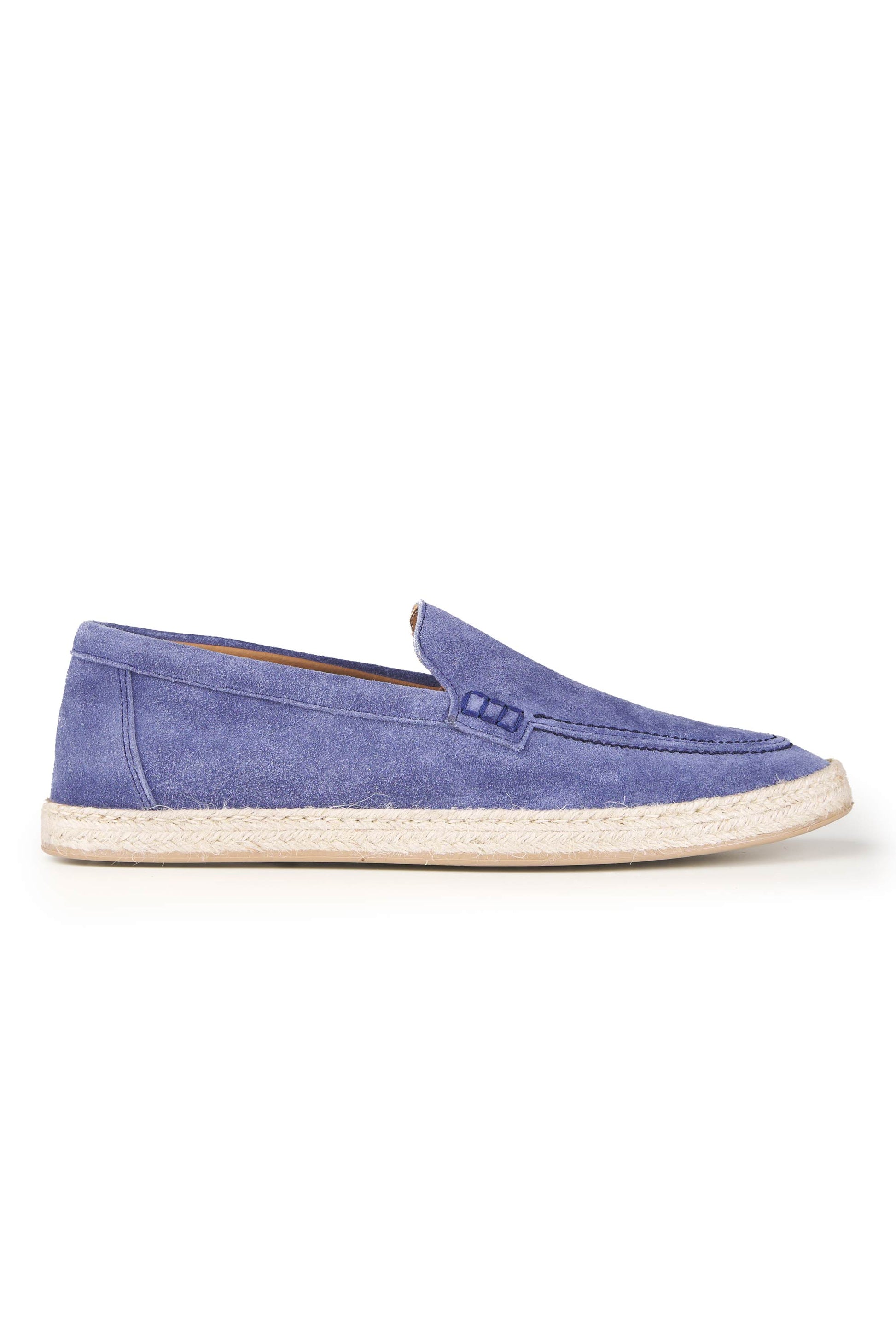 Suede Espadrille-Style Loafer - MONTEZEMOLO