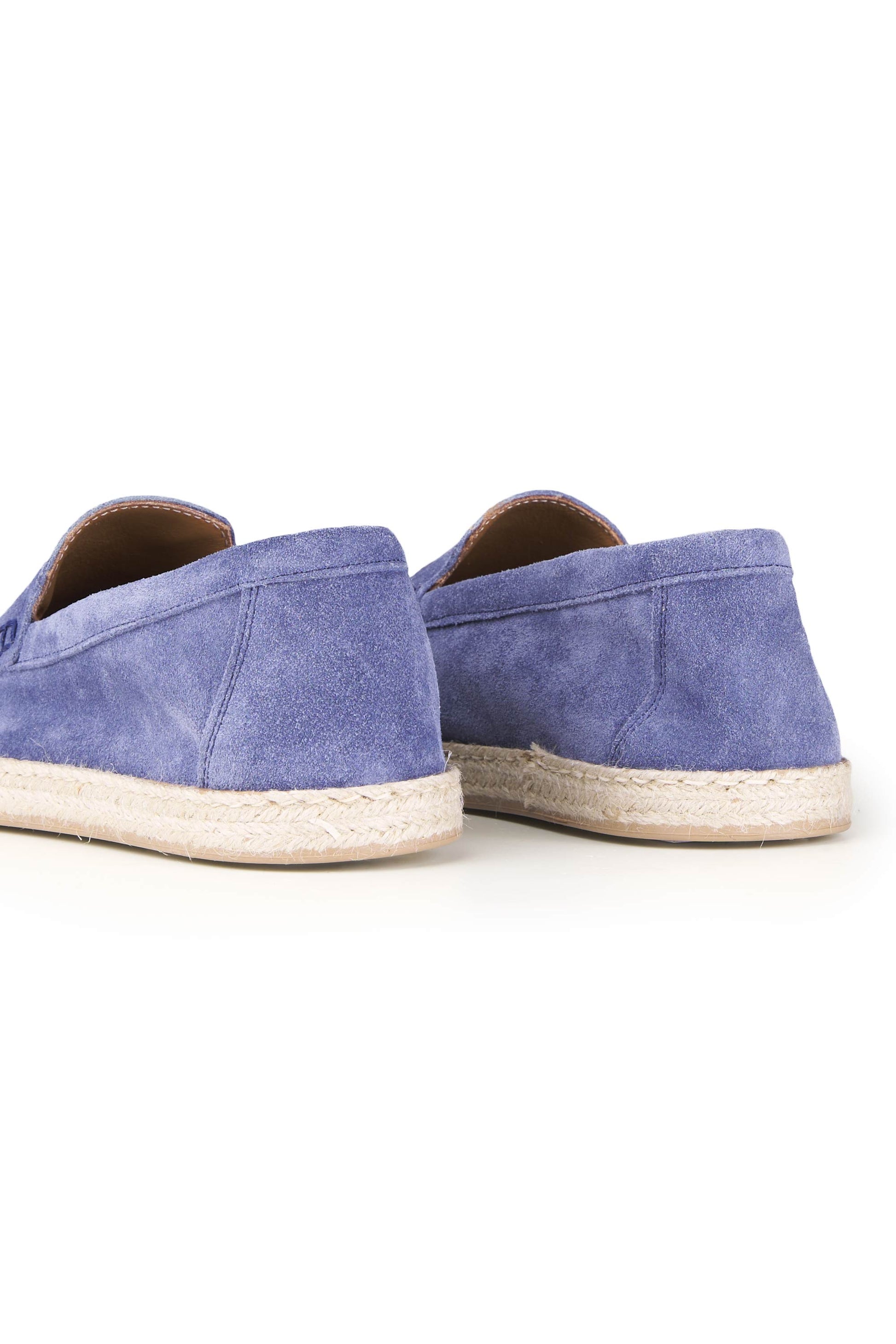 Suede Espadrille-Style Loafer - MONTEZEMOLO