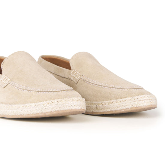 Suede Espadrille-Style Loafer - MONTEZEMOLO