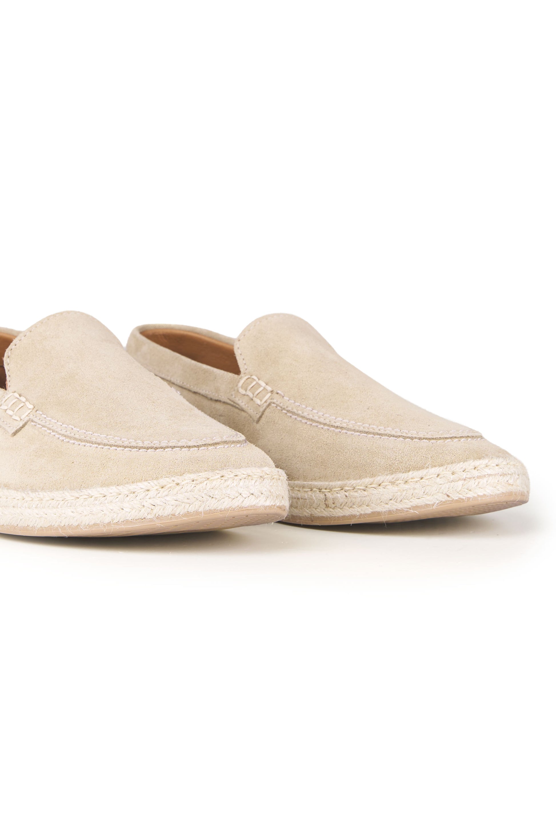 Suede Espadrille-Style Loafer - MONTEZEMOLO