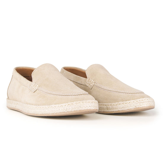 Suede Espadrille-Style Loafer - MONTEZEMOLO