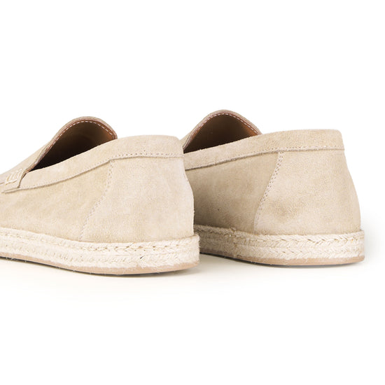 Suede Espadrille-Style Loafer - MONTEZEMOLO