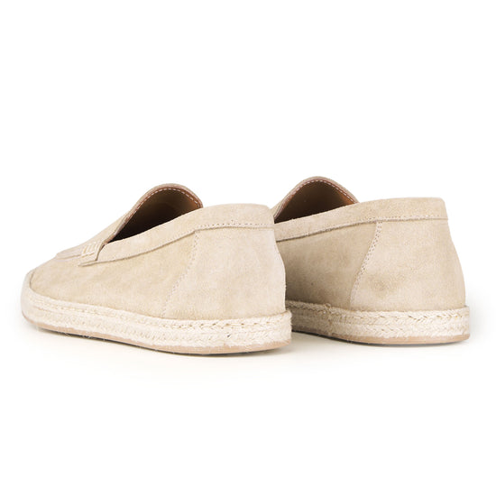 Suede Espadrille-Style Loafer - MONTEZEMOLO