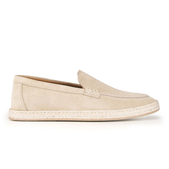 Suede Espadrille-Style Loafer - MONTEZEMOLO