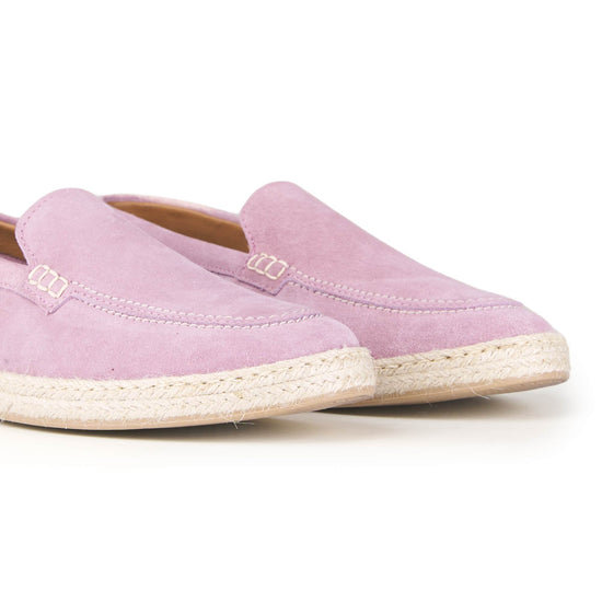 Suede Espadrille-Style Loafer - MONTEZEMOLO