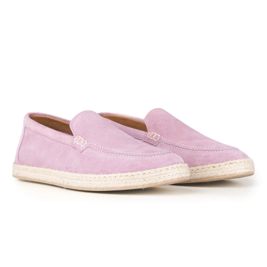 Suede Espadrille-Style Loafer - MONTEZEMOLO