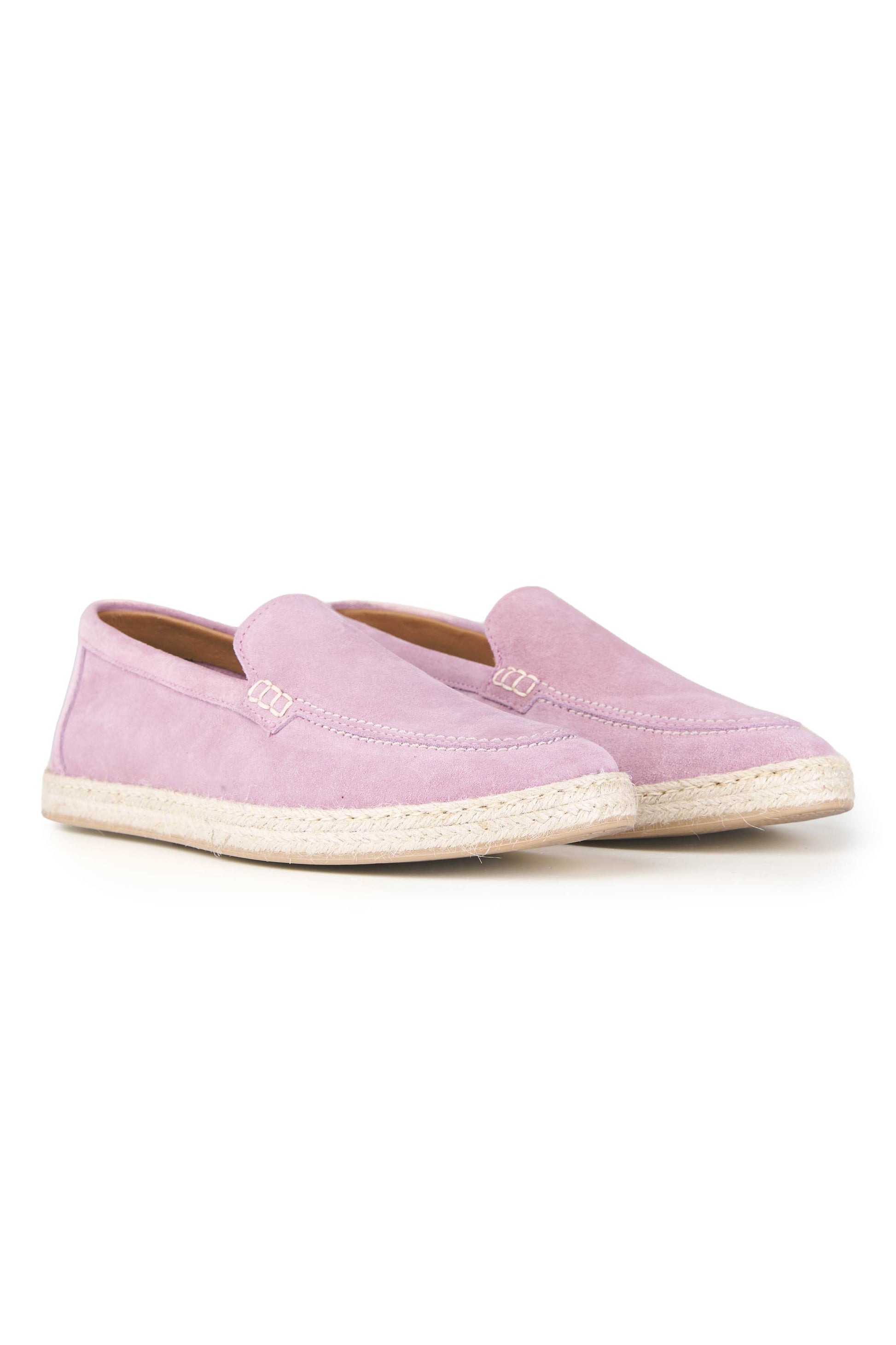 Suede Espadrille-Style Loafer - MONTEZEMOLO