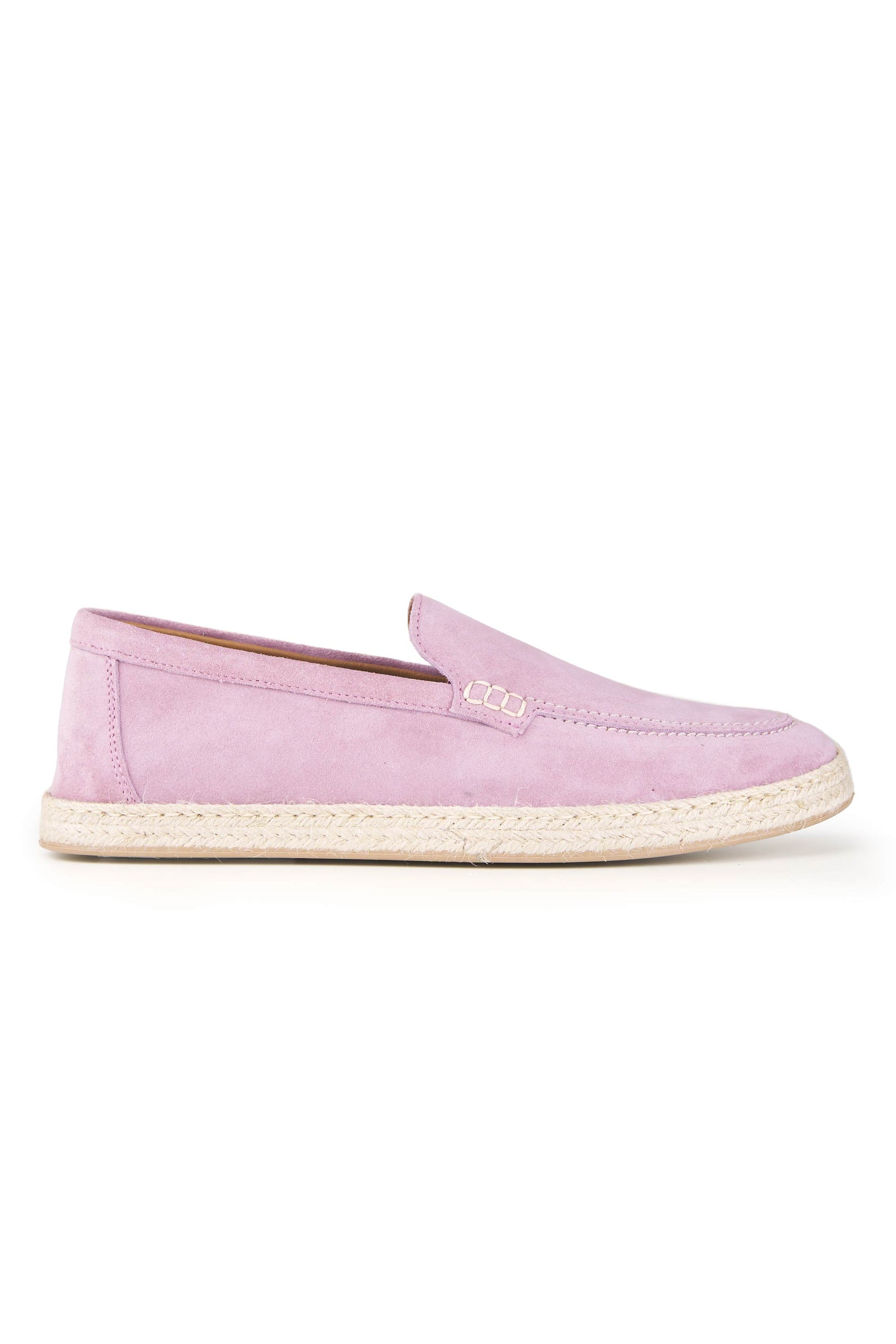 Suede Espadrille-Style Loafer - MONTEZEMOLO