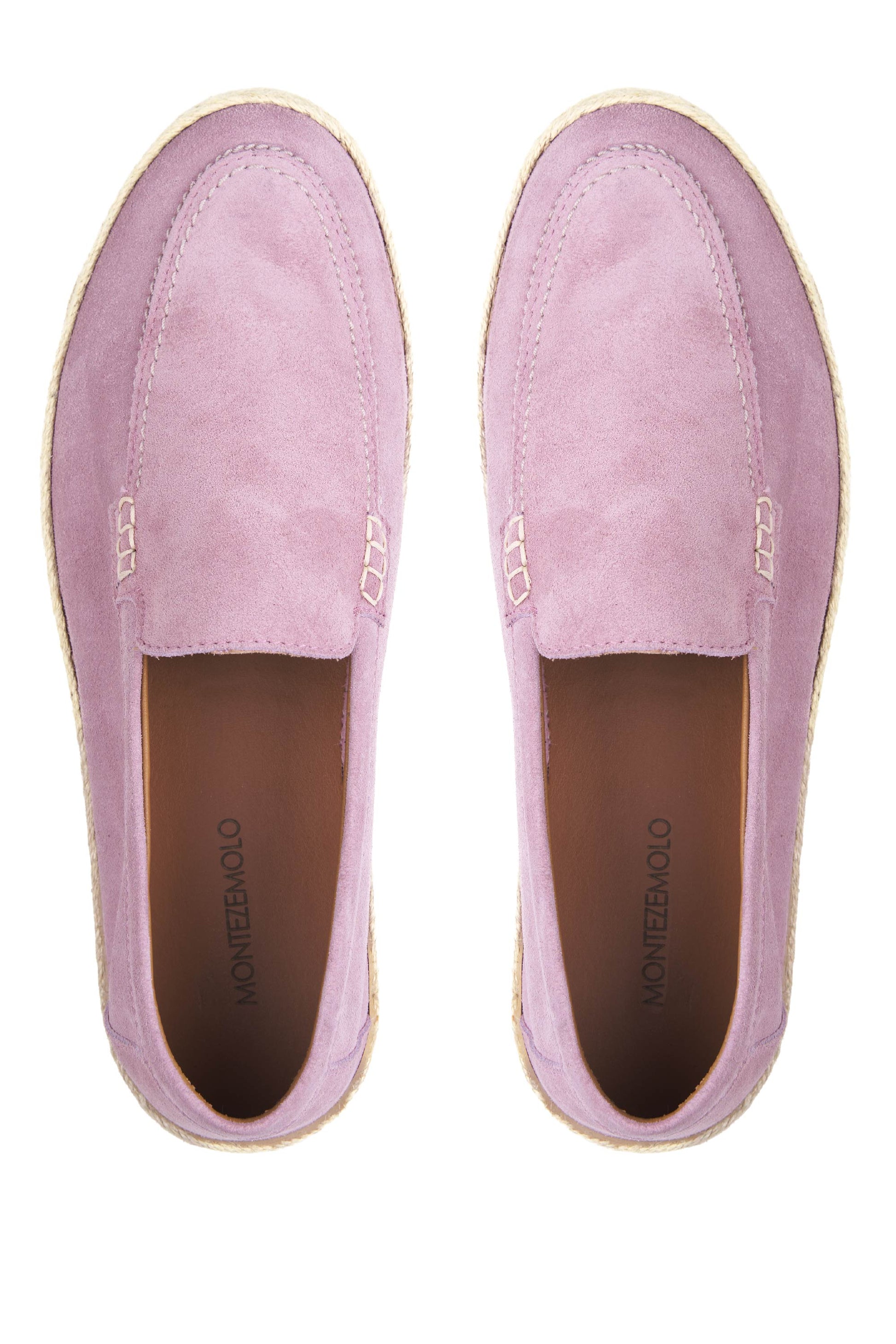 Suede Espadrille-Style Loafer - MONTEZEMOLO