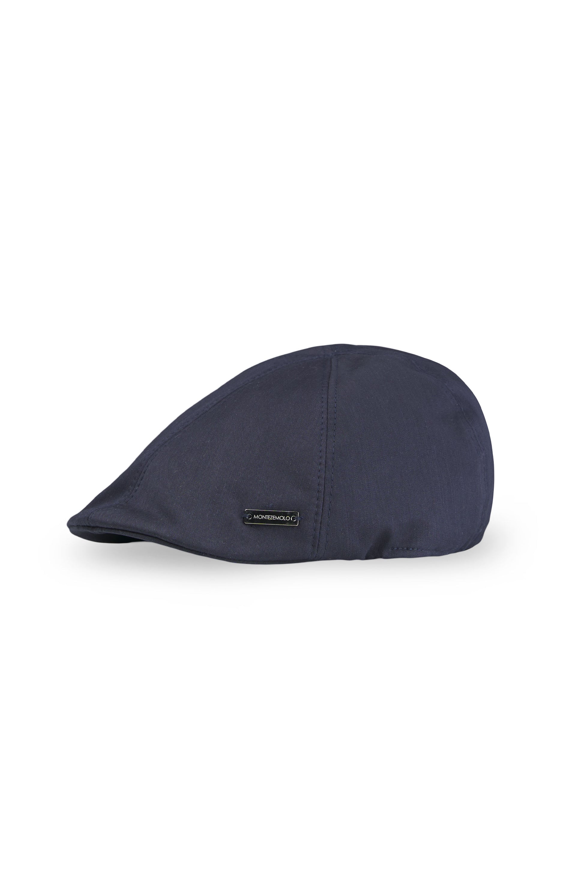 Water-resistant technical fabric flat cap - MONTEZEMOLO