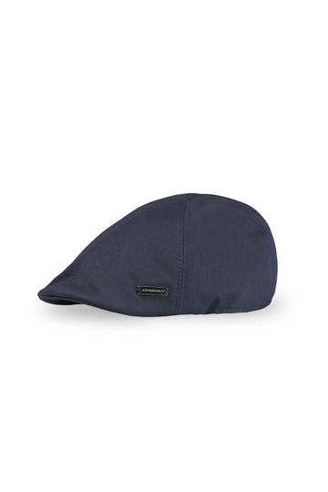 Water-resistant technical fabric flat cap - MONTEZEMOLO