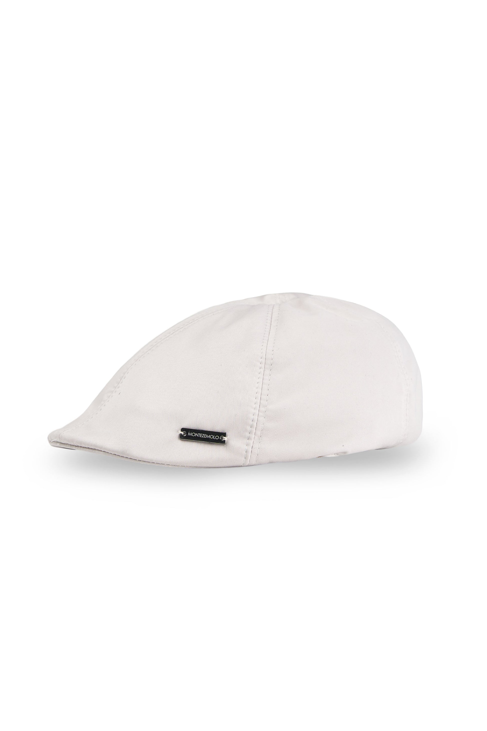 Water-resistant technical fabric flat cap - MONTEZEMOLO