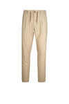 Stretch Wool Drawstring Trousers