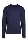Pure wool crewneck sweater