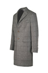 Pure Cashmere Wool Coat Check - Zegna Cloth