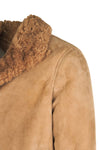 Merino Sheepskin Suede Shearling Coat