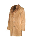 Merino Sheepskin Suede Shearling Coat