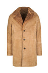 Merino Sheepskin Suede Shearling Coat