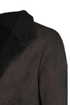 Merino Sheepskin Suede Shearling Coat