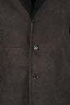 Merino Sheepskin Suede Shearling Coat