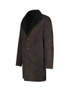 Merino Sheepskin Suede Shearling Coat