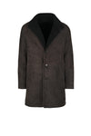Merino Sheepskin Suede Shearling Coat