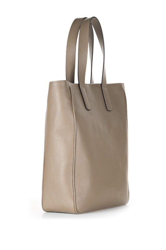 Leather Shopper Bag