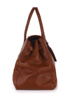 Grained Leather Duffle Bag