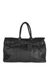 Grained Leather Duffle Bag