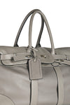 Grained Leather Duffle Bag
