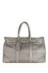 Grained Leather Duffle Bag