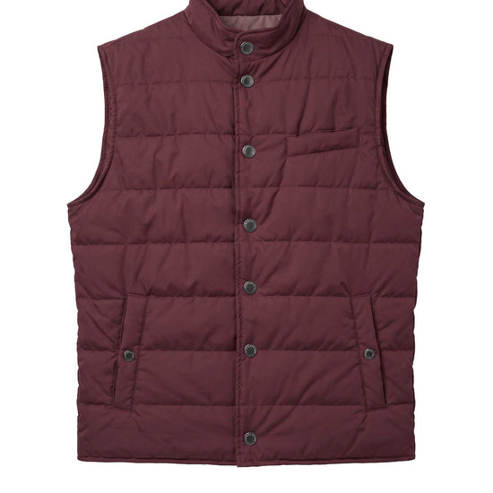 Quilted nylon padded gilet - MONTEZEMOLO