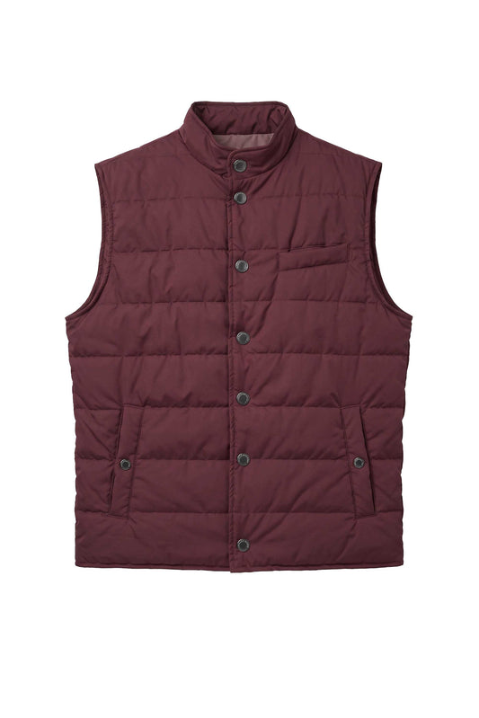 Quilted nylon padded gilet - MONTEZEMOLO