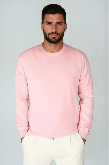 Pure Cotton Crewneck Sweater