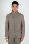 Giro-Inglese Weave Star-Collar Jacket