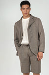 Giro-Inglese Weave Star-Collar Jacket