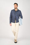Nubuck Leather Trucker Jacket