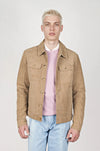 Reindeer Leather Trucker Jacket - MONTEZEMOLO
