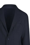 Printed wool–cashmere jersey jacket