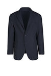 Printed wool–cashmere jersey jacket